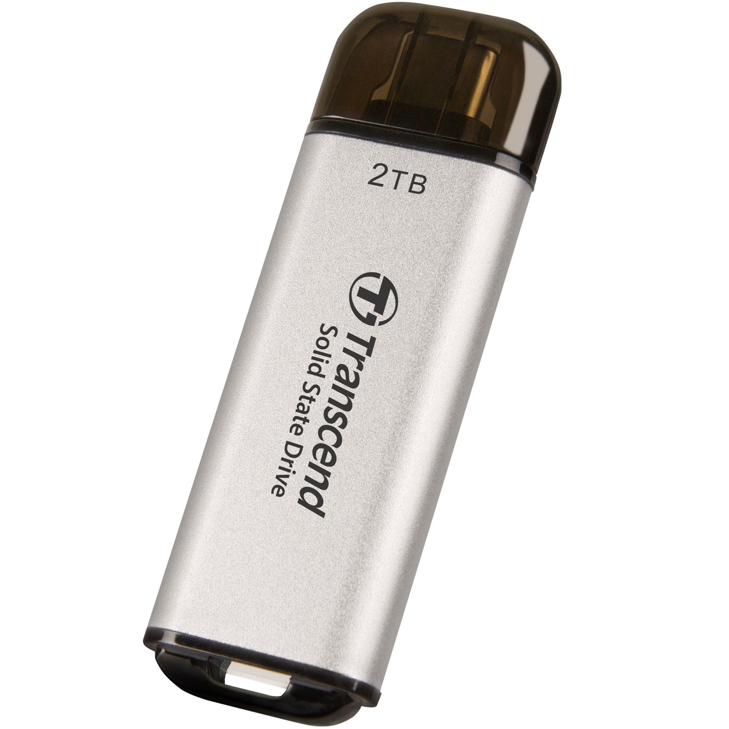Portable Mini SSD ESD300C USB-C 2TB 10Gbps (R1050/W950 Mb/s) Silver