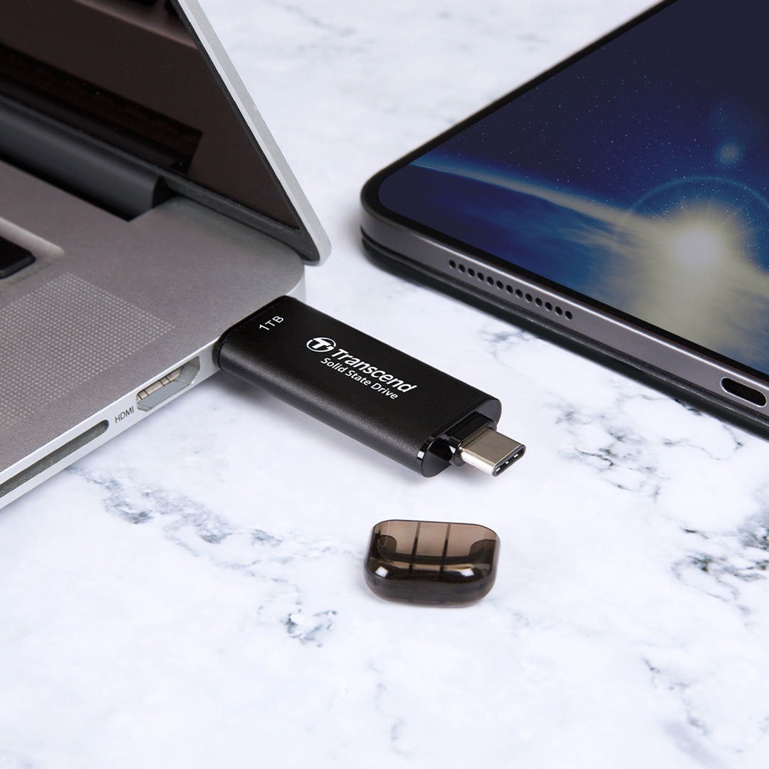 Portable SSD ESD310C USB-C 1TB (R1050/W950) Black