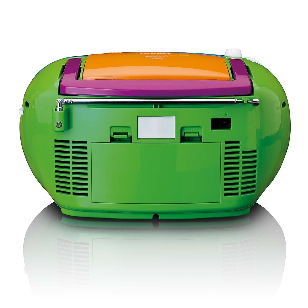 Portable radio with CD and cassette Kids Multi Colour