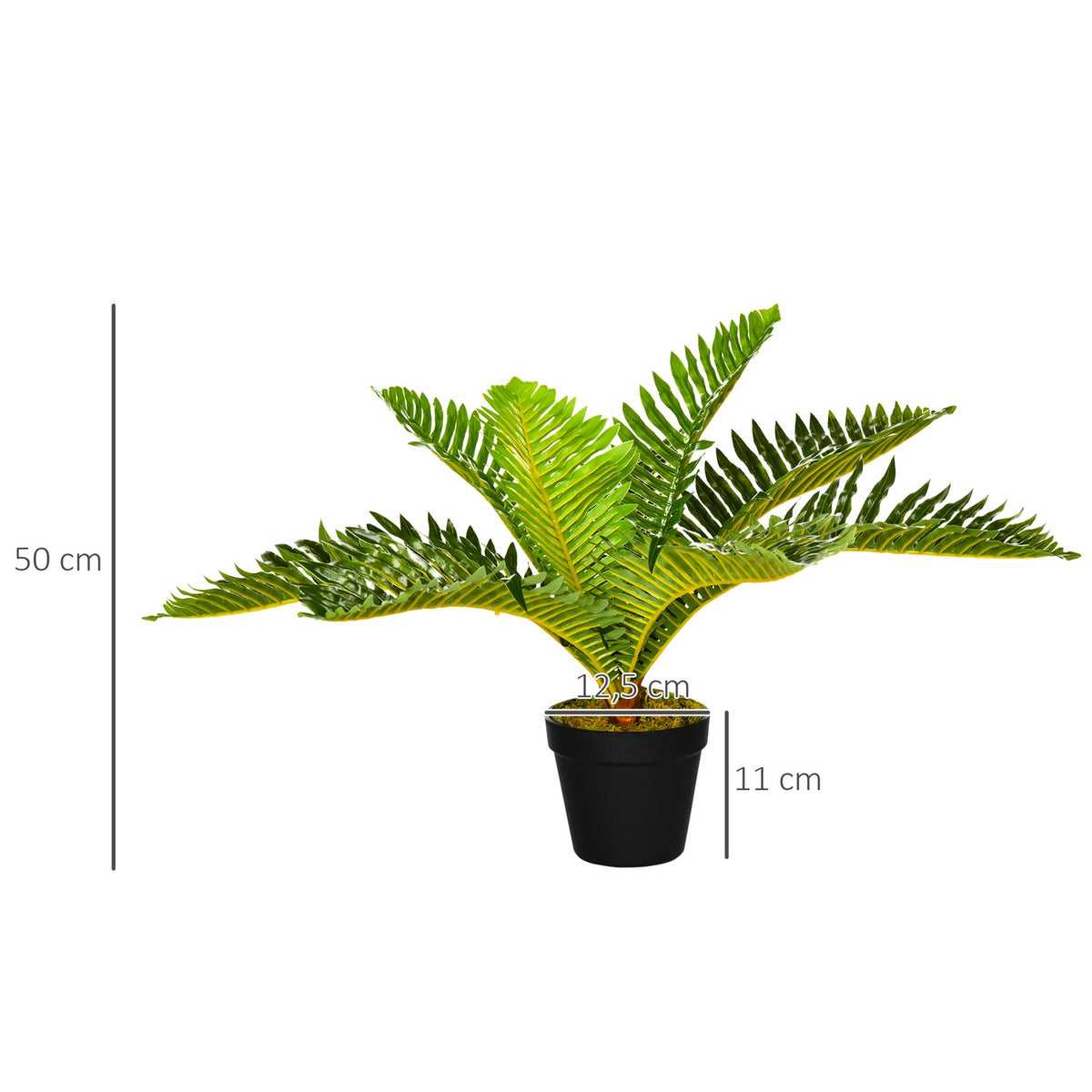 Pot 50cm Indoor Plant Green Living Room & Bedroom