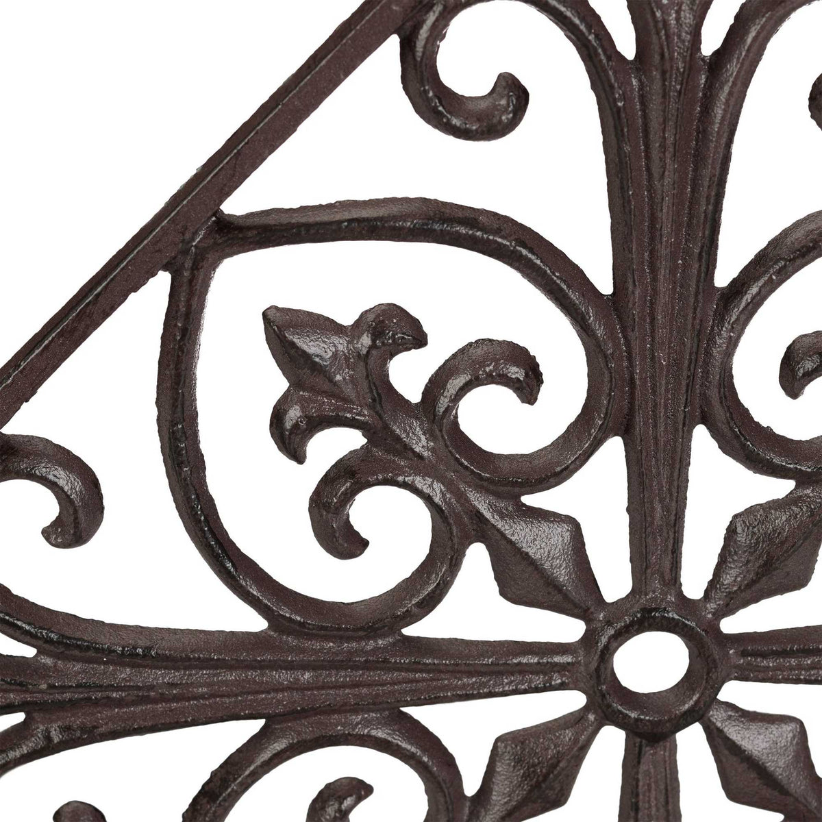 Pot holder wall cast iron