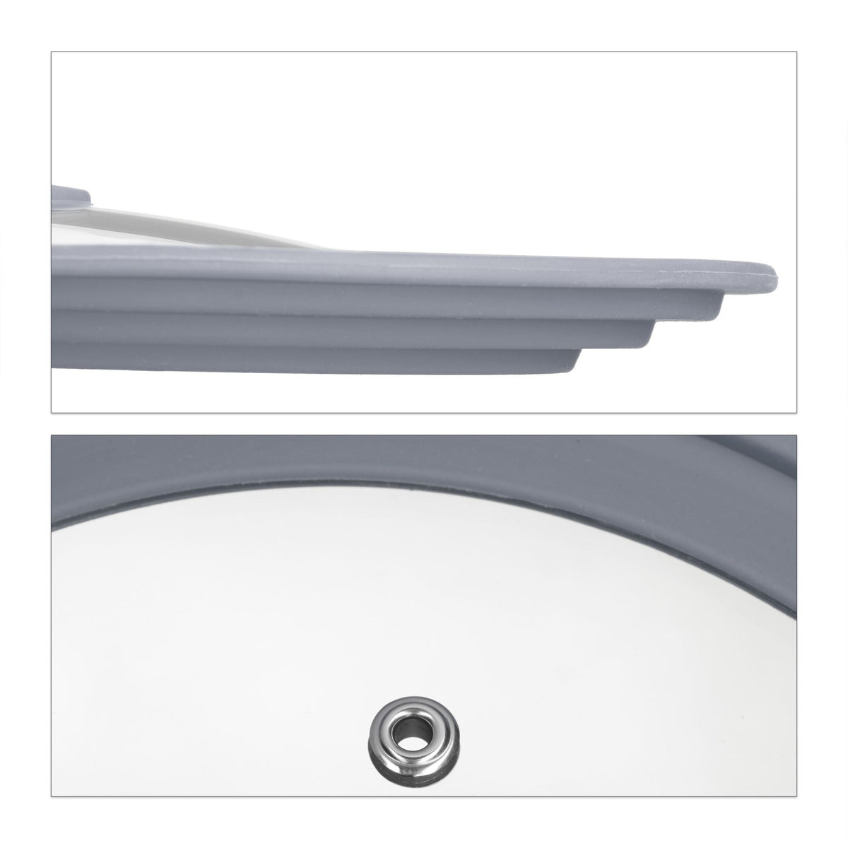 Pot lid 26-30 cm with silicone