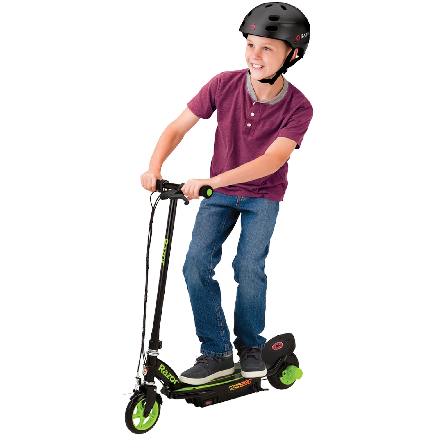 Power Core E90 Electric Scooter - Green
