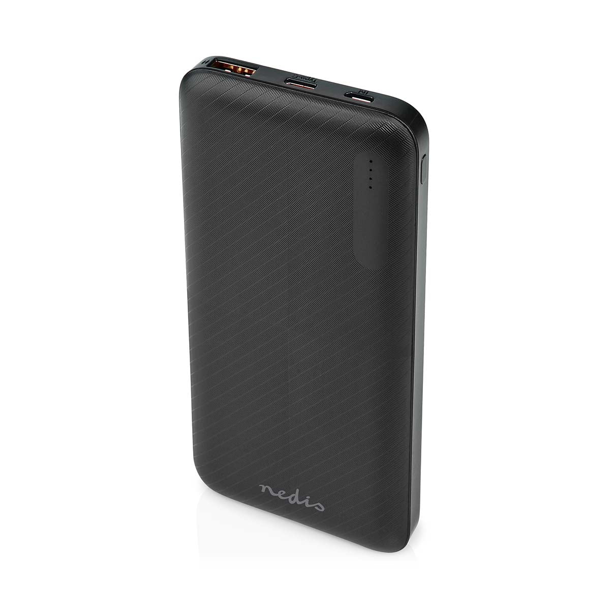 Power bank | 10000 mAh | 1.5 / 2.0 / 3.0 A | Number of outputs: 2 | Output connection: 1x USB-A / 1x USB-C™ | Input connection: 1x Micro USB / 1x USB-C™ | PD2.0 18W | Lithium polymer