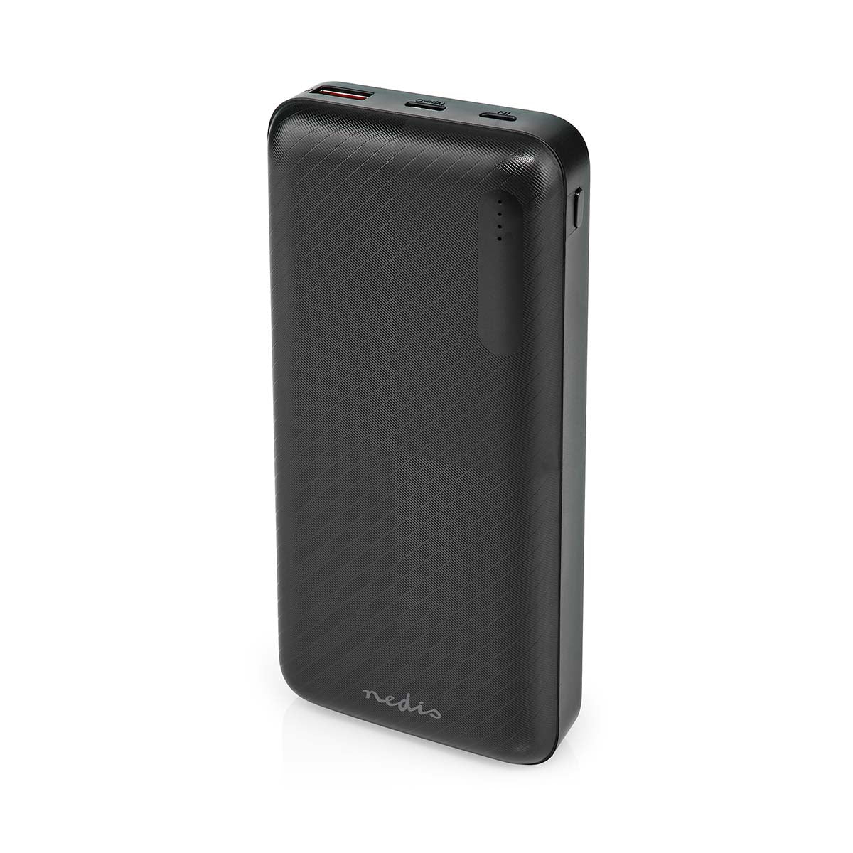 Power bank | 20000 mAh | 1.5 / 2.0 / 3.0 A | Number of outputs: 2 | Output connection: 1x USB-A / 1x USB-C™ | Input connection: 1x Micro USB / 1x USB-C™ | PD2.0 18W | Lithium polymer