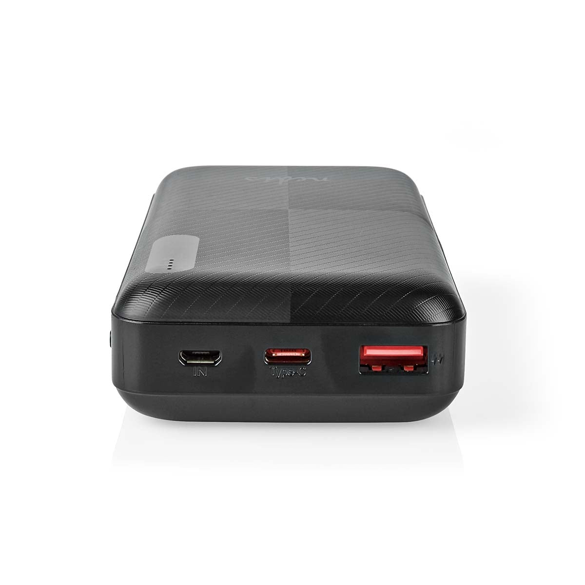 Power bank | 20000 mAh | 1.5 / 2.0 / 3.0 A | Number of outputs: 2 | Output connection: 1x USB-A / 1x USB-C™ | Input connection: 1x Micro USB / 1x USB-C™ | PD2.0 18W | Lithium polymer
