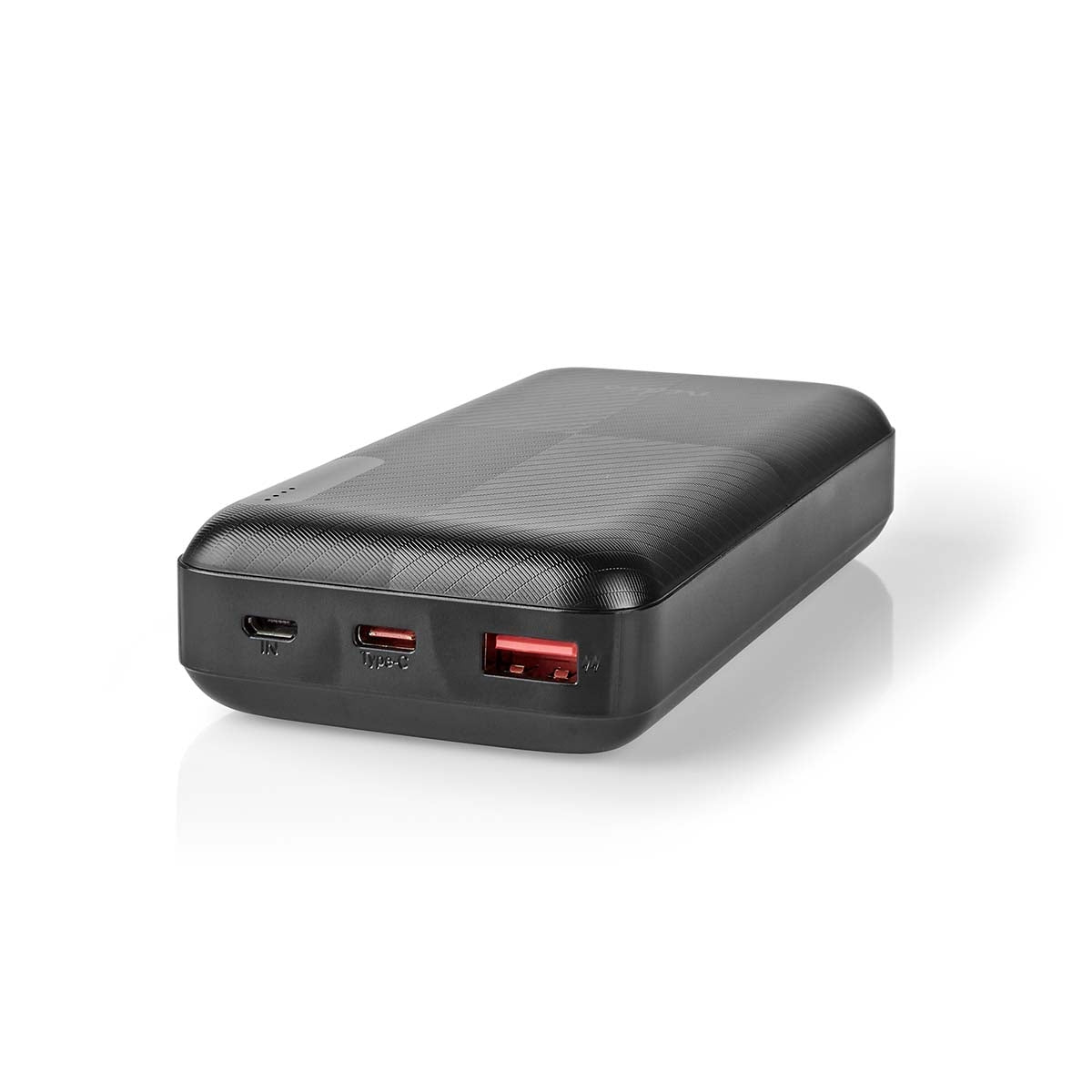 Power bank | 20000 mAh | 1.5 / 2.0 / 3.0 A | Number of outputs: 2 | Output connection: 1x USB-A / 1x USB-C™ | Input connection: 1x Micro USB / 1x USB-C™ | PD2.0 18W | Lithium polymer
