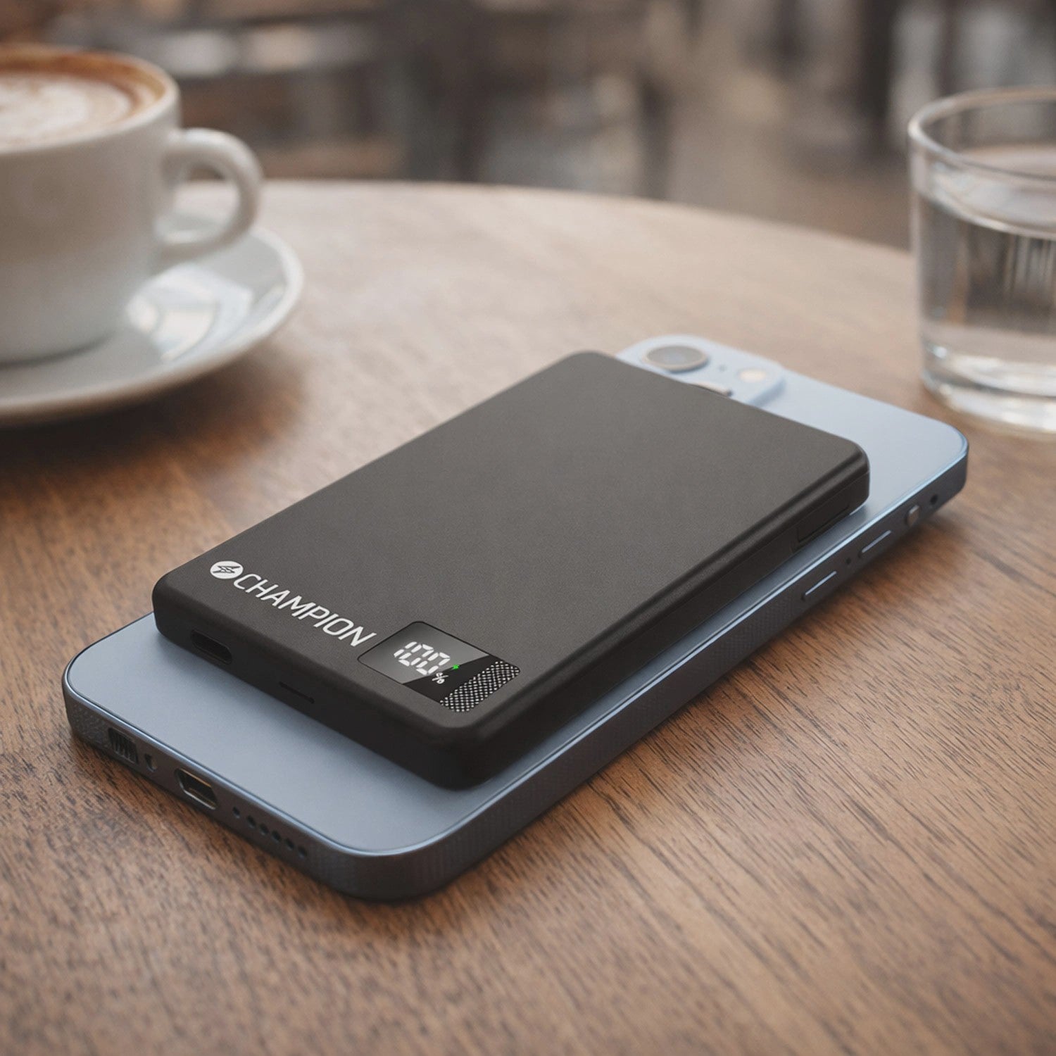 Powerbank 5000mAh, MagSafe Compatible, 20W PD, Black