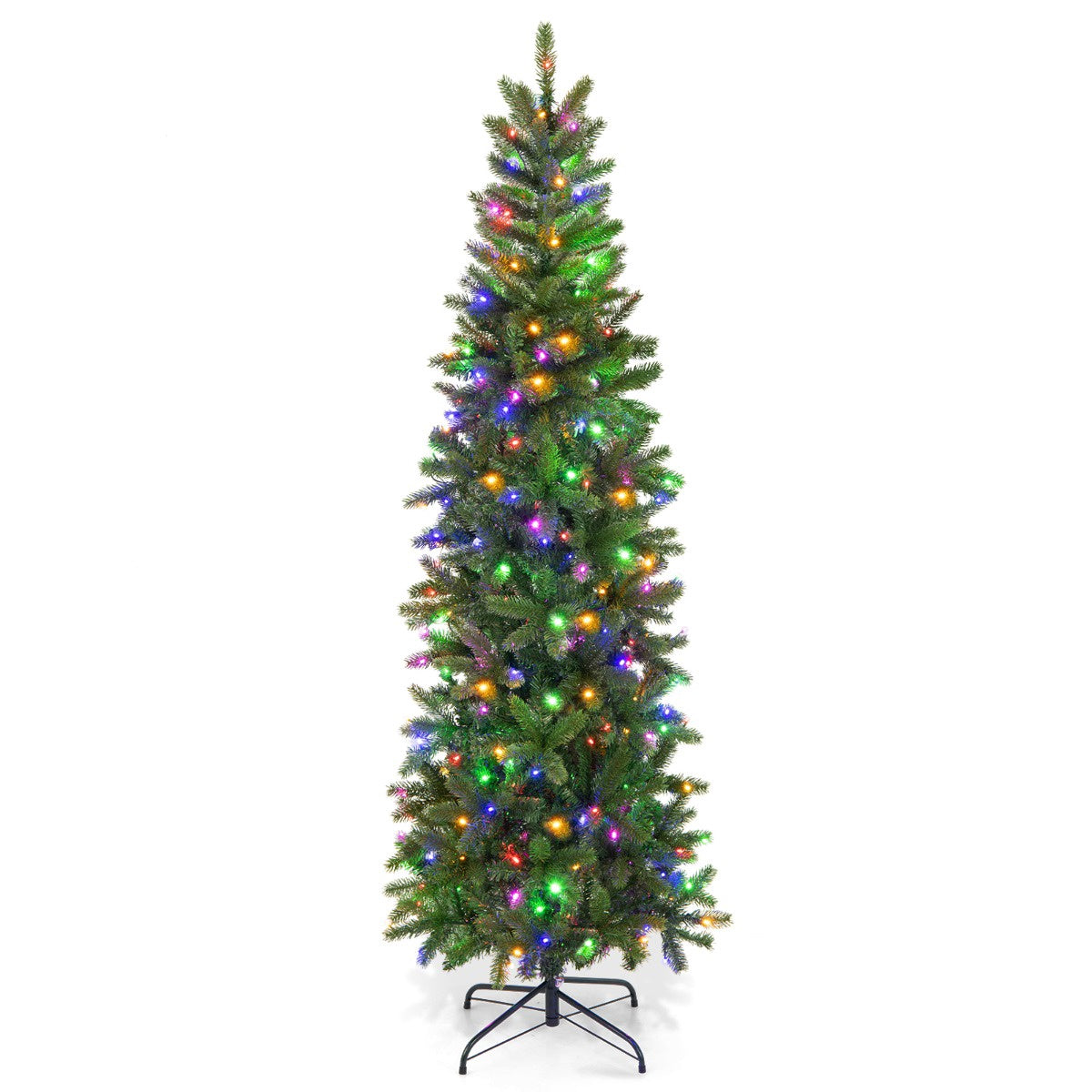 Pre-Lit Artificial Christmas Tree 180cm, 270 LED, 648 Tips