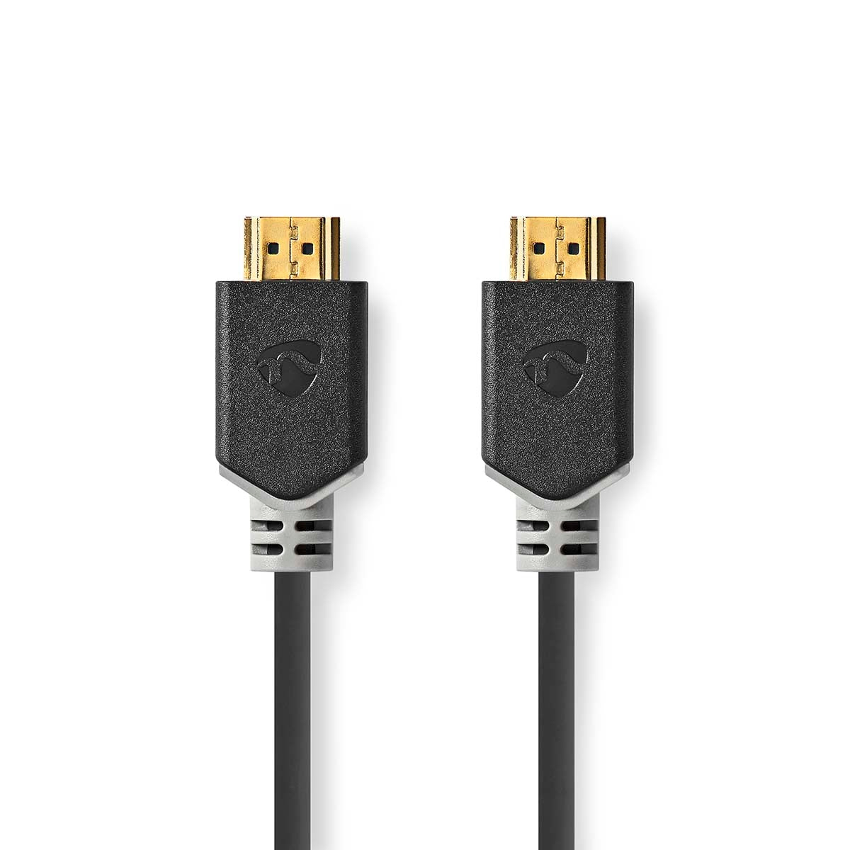 Premium High Speed HDMI™ Cable with Ethernet | HDMI™ Connector | HDMI™ Connector | 4K@60Hz | 18 Gbps | 5.00 m | Round | PVC | Anthracite | Box