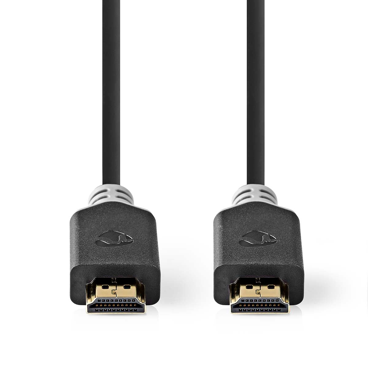 Premium High Speed HDMI™ Cable with Ethernet | HDMI™ Connector | HDMI™ Connector | 4K@60Hz | 18 Gbps | 5.00 m | Round | PVC | Anthracite | Box
