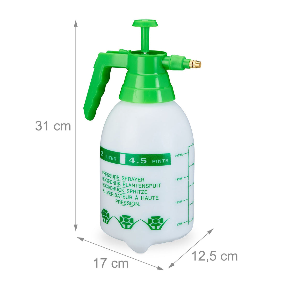 Pressure sprayer 2 liters