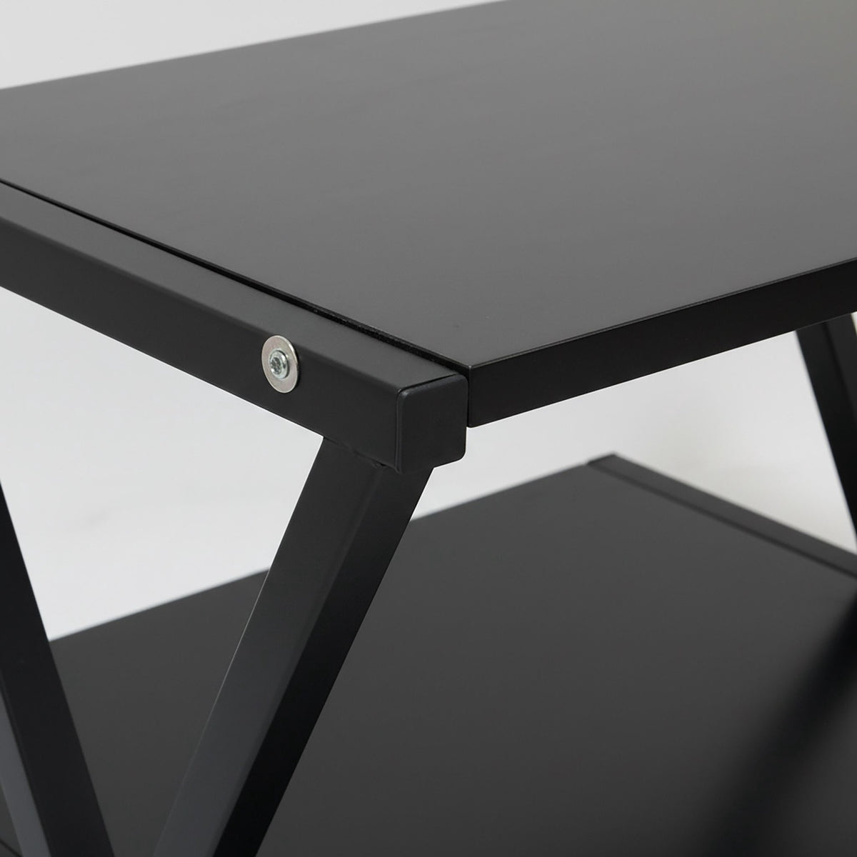 Printer Stand with Wheels – Two-Tier, Mobile Shelf