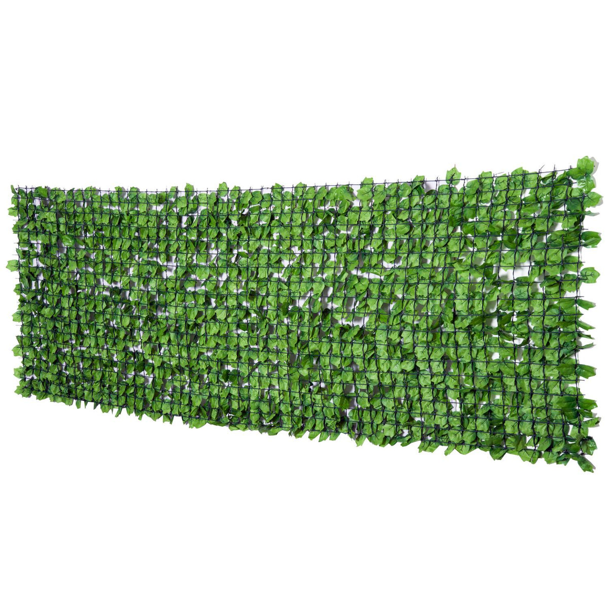 Privacy Hedge Artificial Hedge Balcony Wall Decoration Light Green 300X100Cm