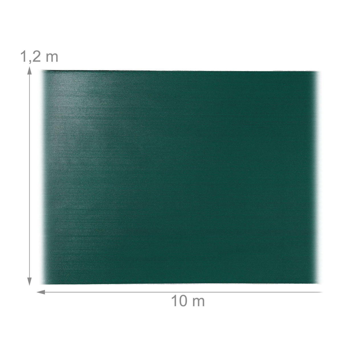 Privacy fence green 1.2 m