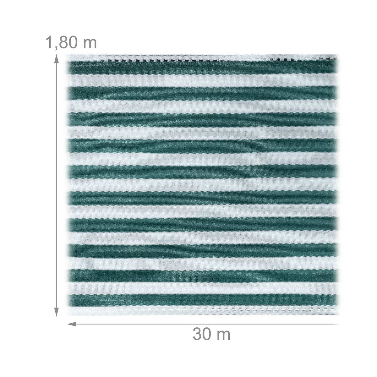 Privacy protection 1.8 m green-white