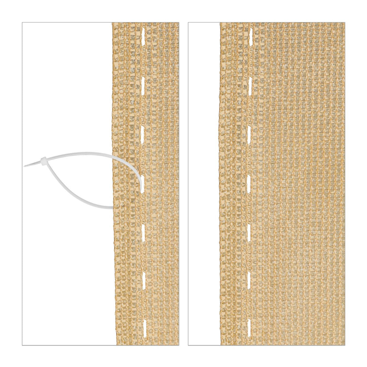 Privacy protection 1 m beige