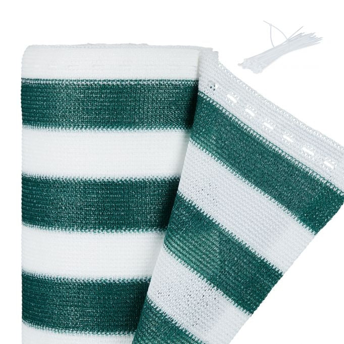 Privacy protection 2 m green-white