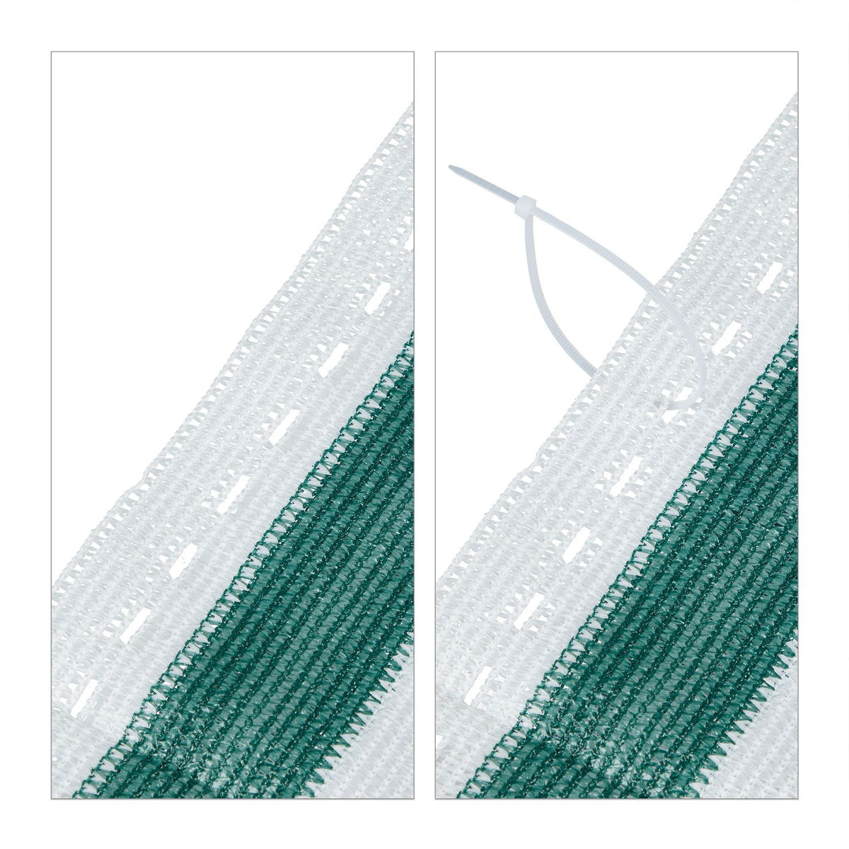 Privacy protection 2 m green-white