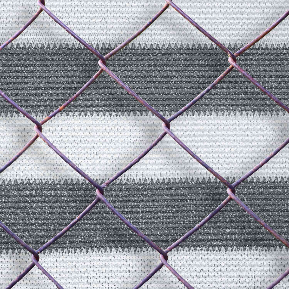 Privacy protection 2 m grey-white