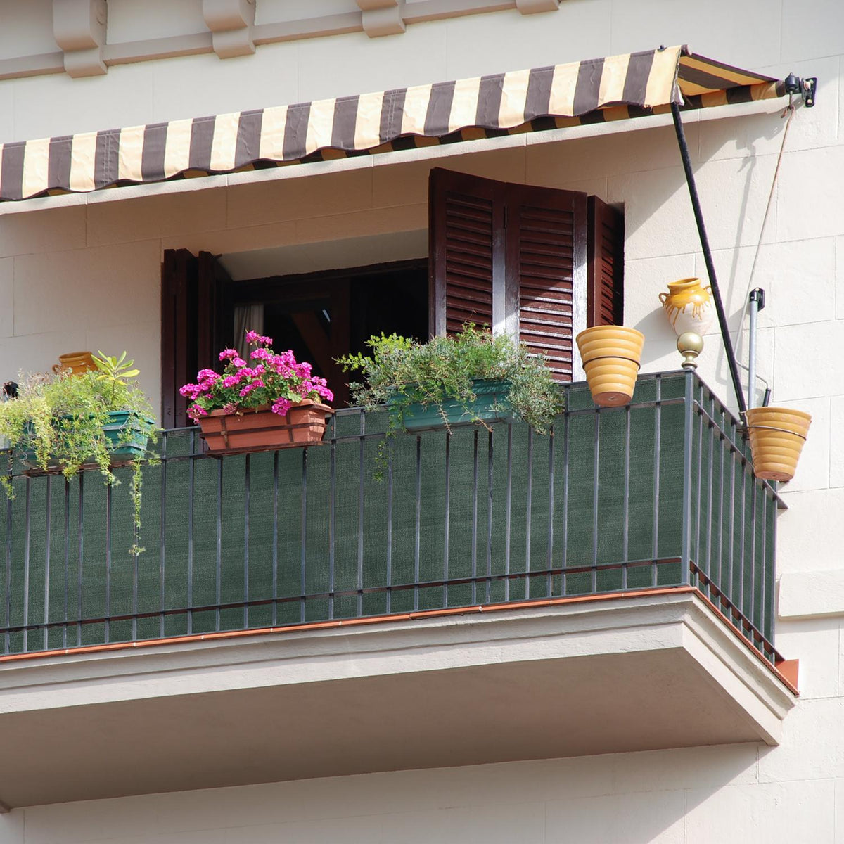 Privacy protection garden screen 1 meter high