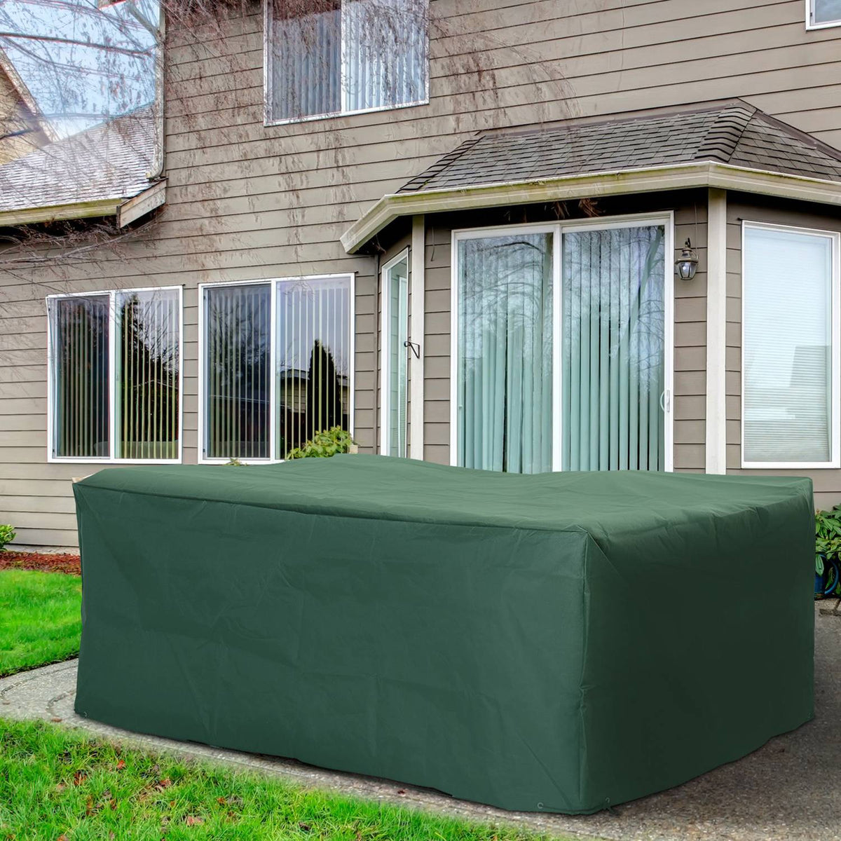 Protective Cover Garden Furniture Cover 600D Oxford 210X140X80Cm