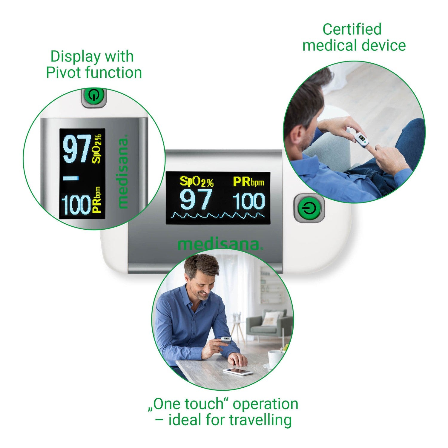 Pulse oximeter PM100