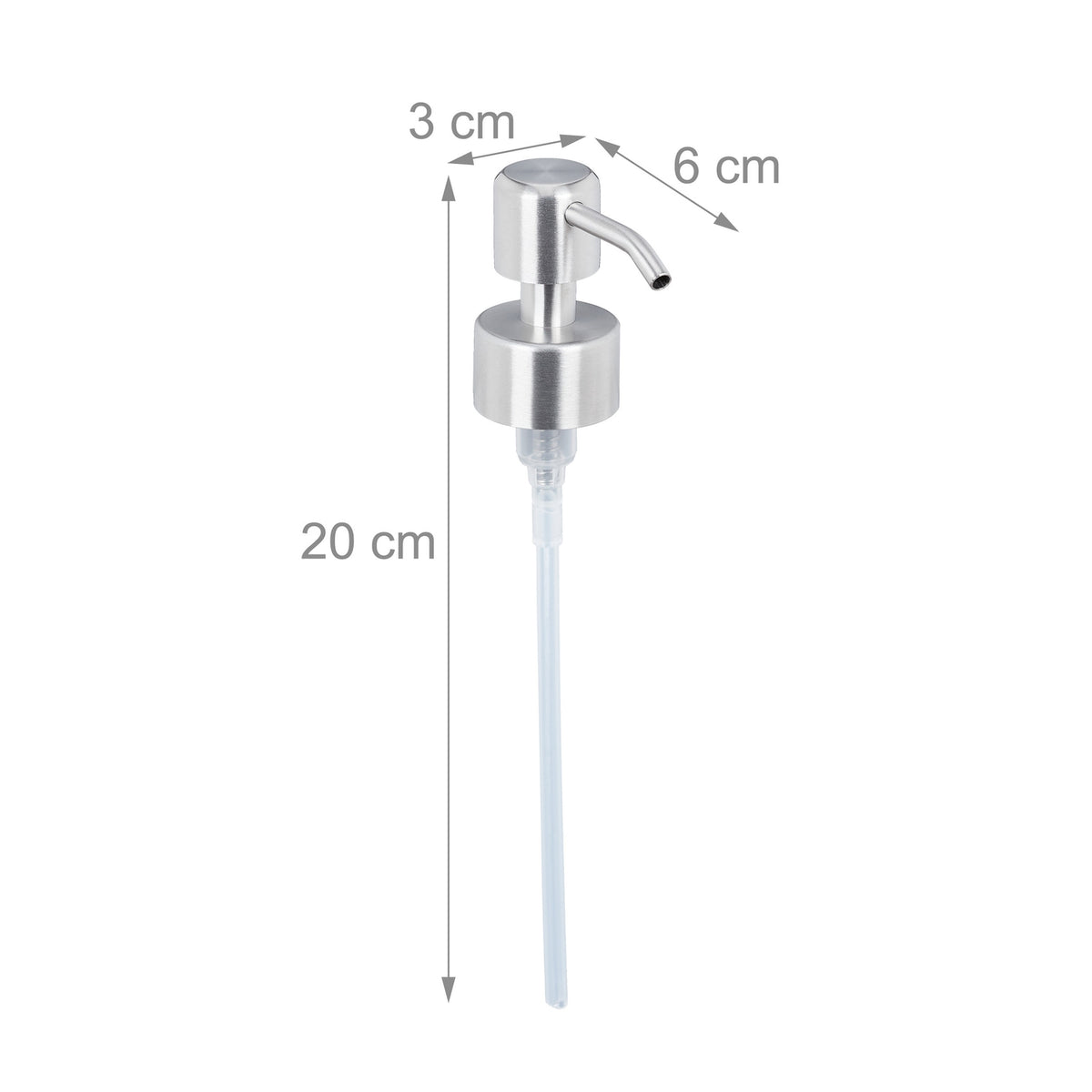 Pump bracket for soap pump in set of 2