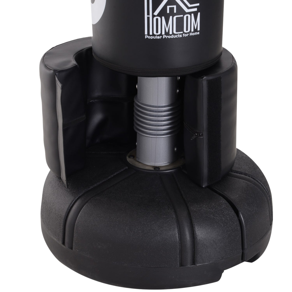 Punching Bag Standing 176Cm Adult Freestanding Heavy Duty Standing Punching Bag With Stand And Vinyl Pad Boxing Partner Boxing Trainer Black