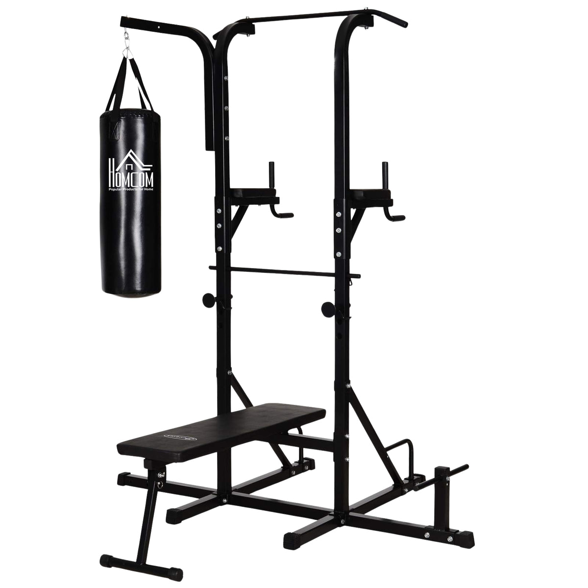 Punching Bag, Steel, Black, 180X183X219 Cm