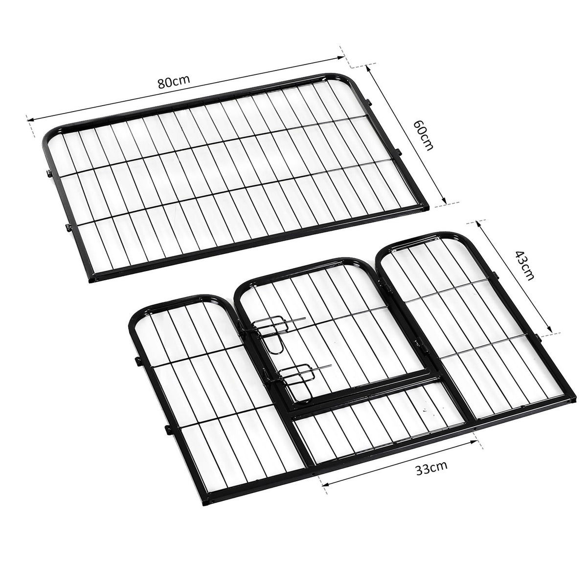 Puppy Run Puppy Outdoor Enclosure, Outdoor Enclosure Playpen, Playpen Puppy Fence, 60X80Cm
