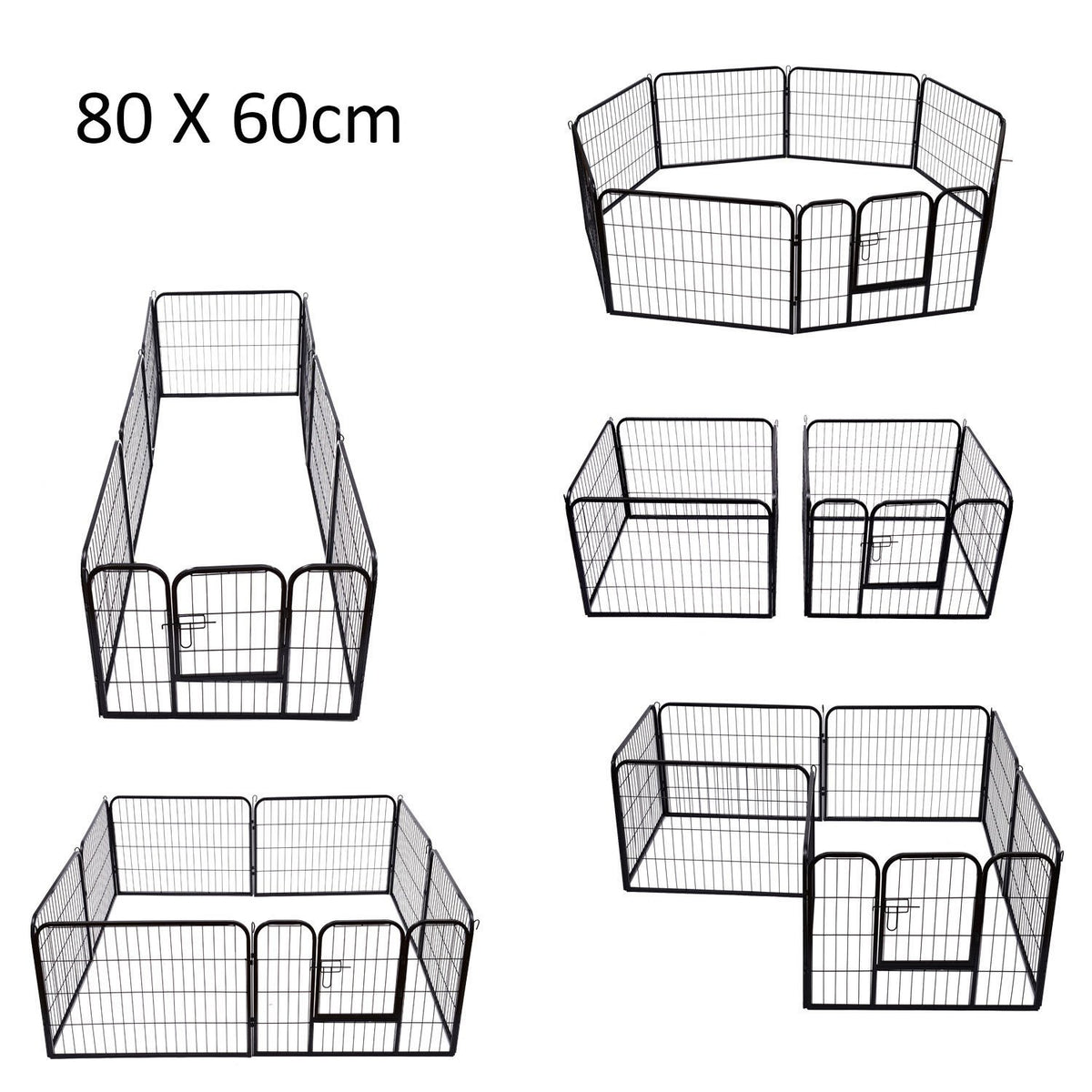 Puppy Run Puppy Outdoor Enclosure, Outdoor Enclosure Playpen, Playpen Puppy Fence, 60X80Cm