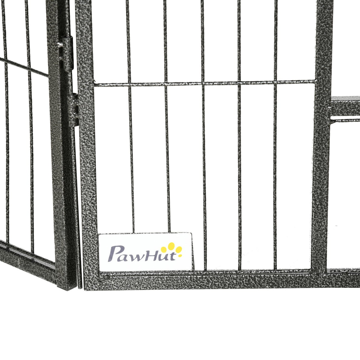Puppy run outdoor enclosure, 60H cm, 16 segments, playpen for pets, puppy fence, playpen, customizable, with 2 doors, steel