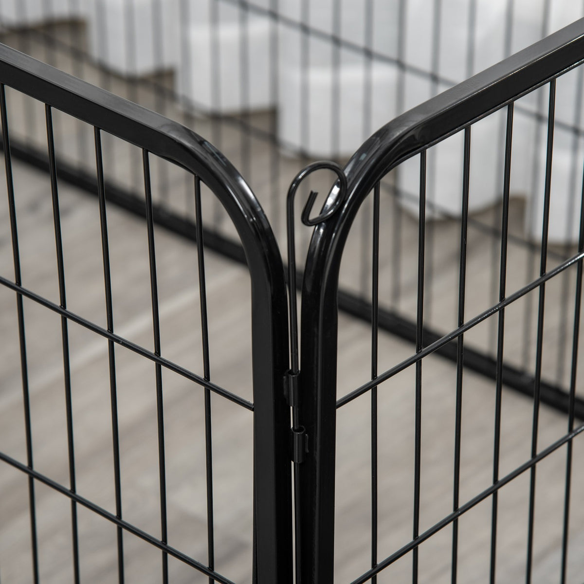Puppy run, puppy outdoor enclosure, playpen, playpen, puppy fence, 70 x 80 cm
