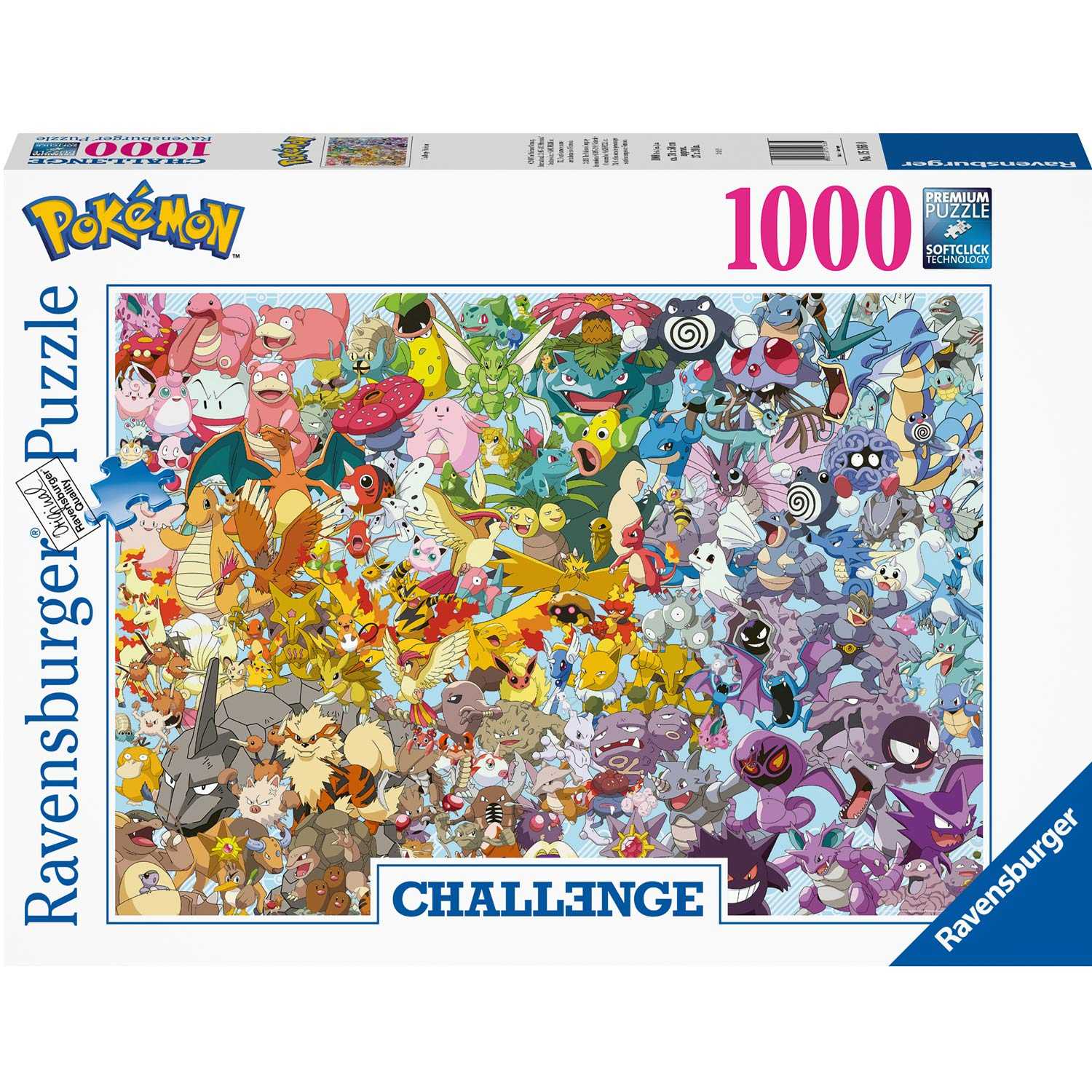 Puzzle Challenge Puz.-Pokémon 1000p