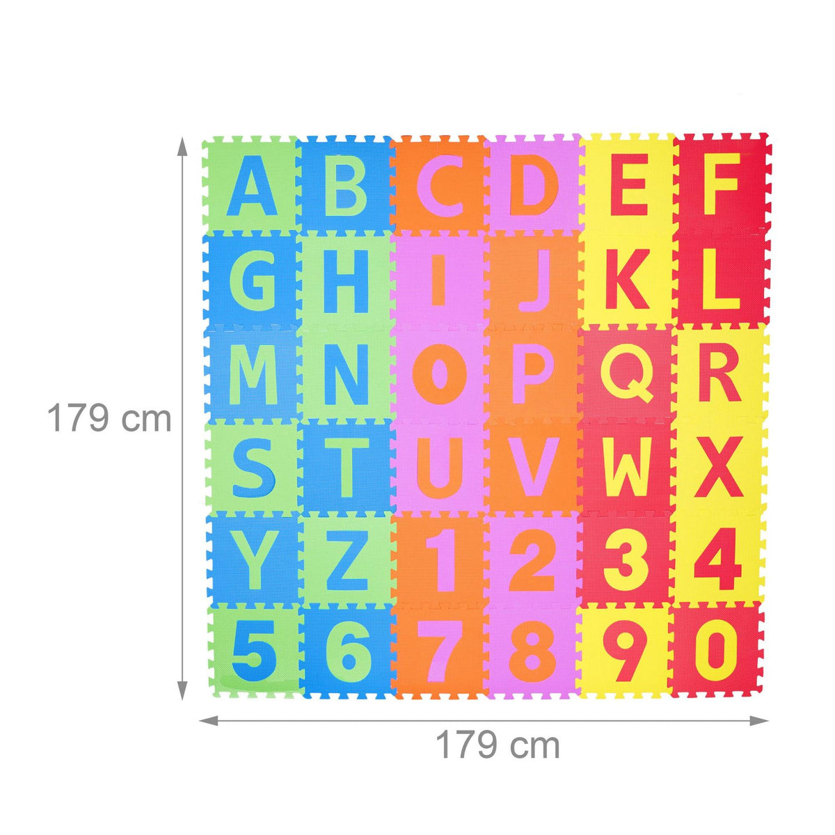 Puzzle mat 86 parts