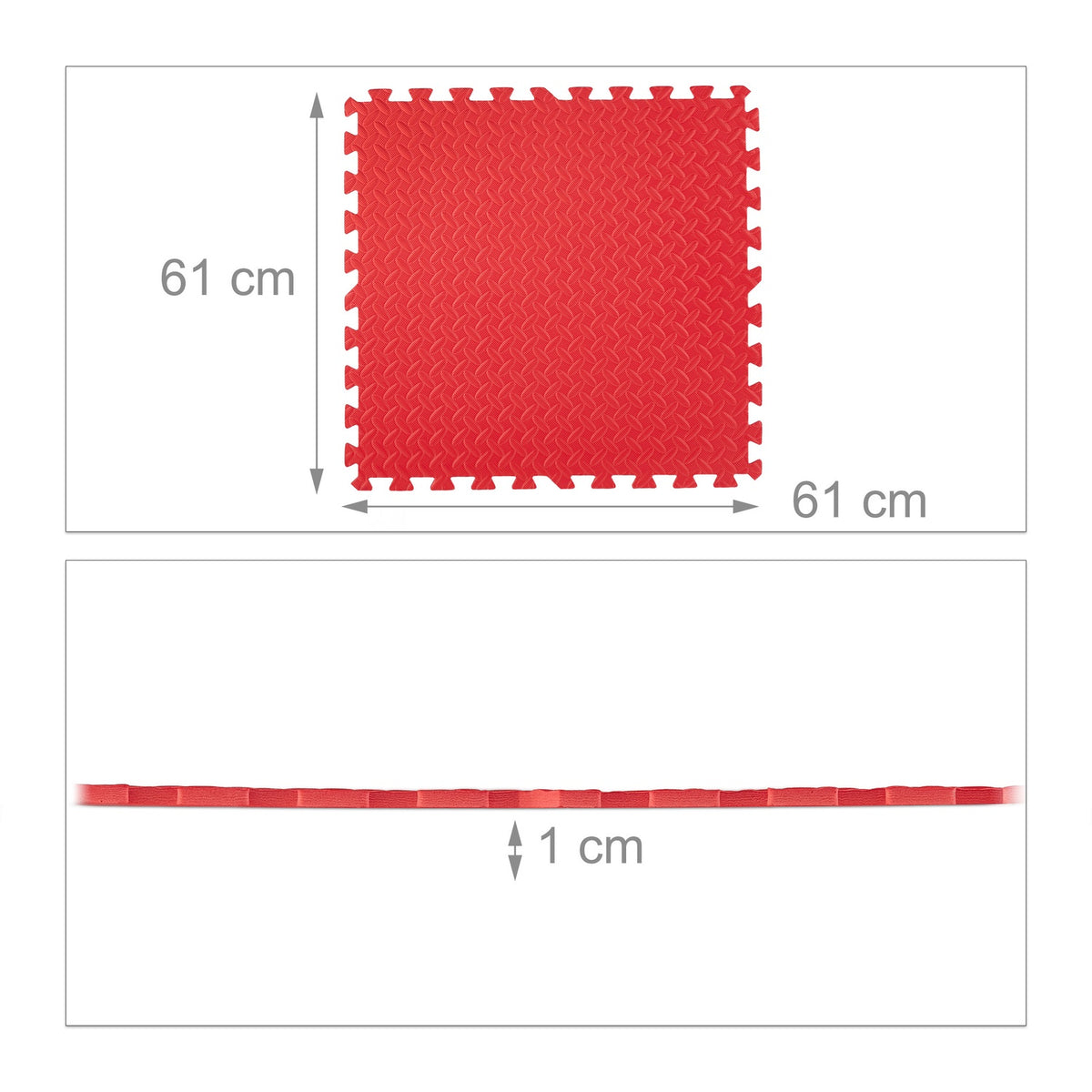 Puzzle mat 8 parts