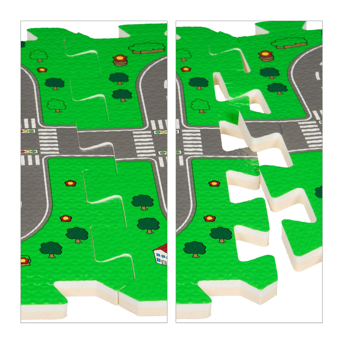 Puzzle road