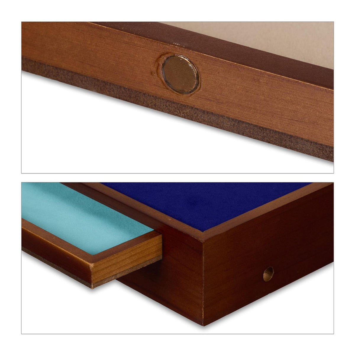 Puzzle table with 6 drawers