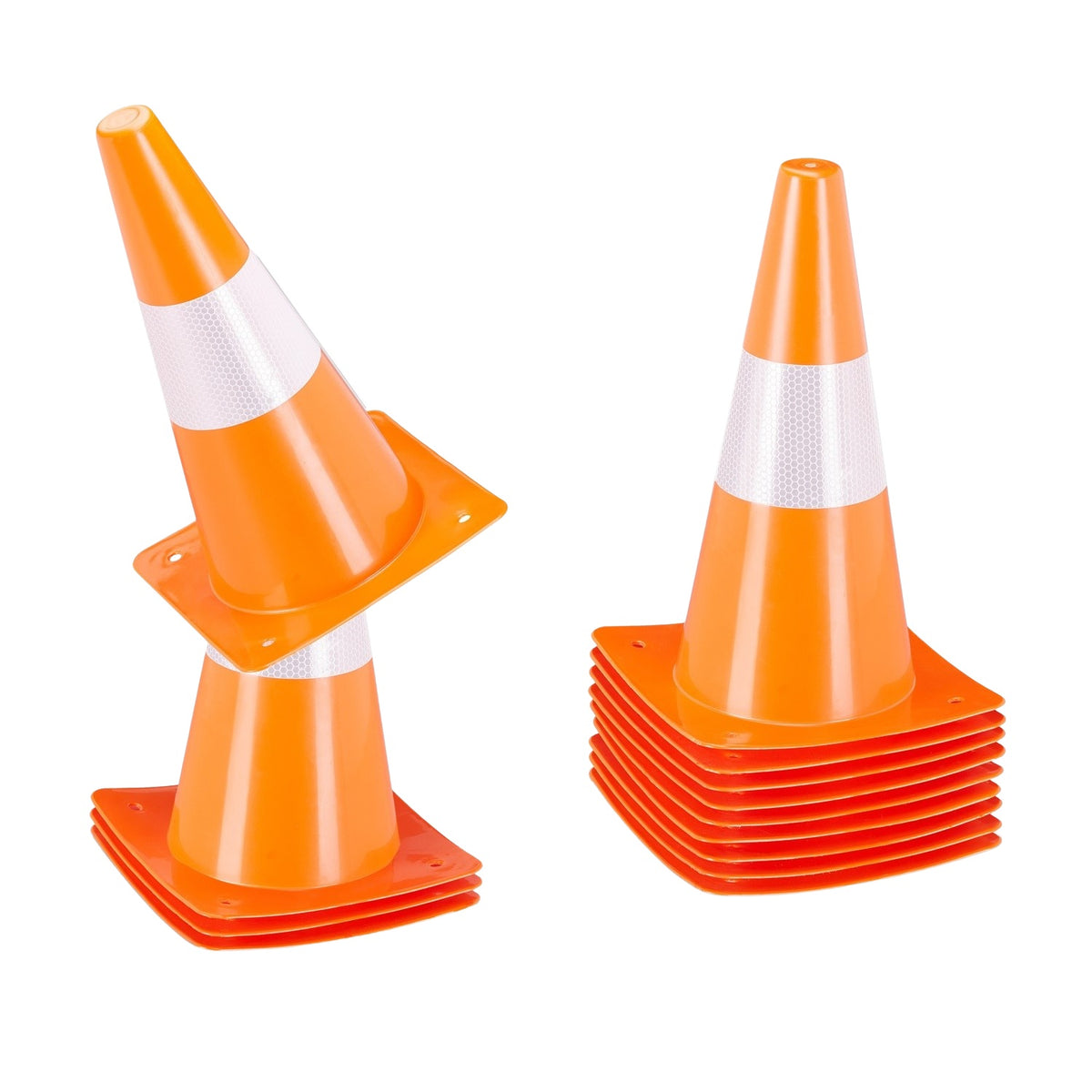 Pylons, 18 pcs, orange