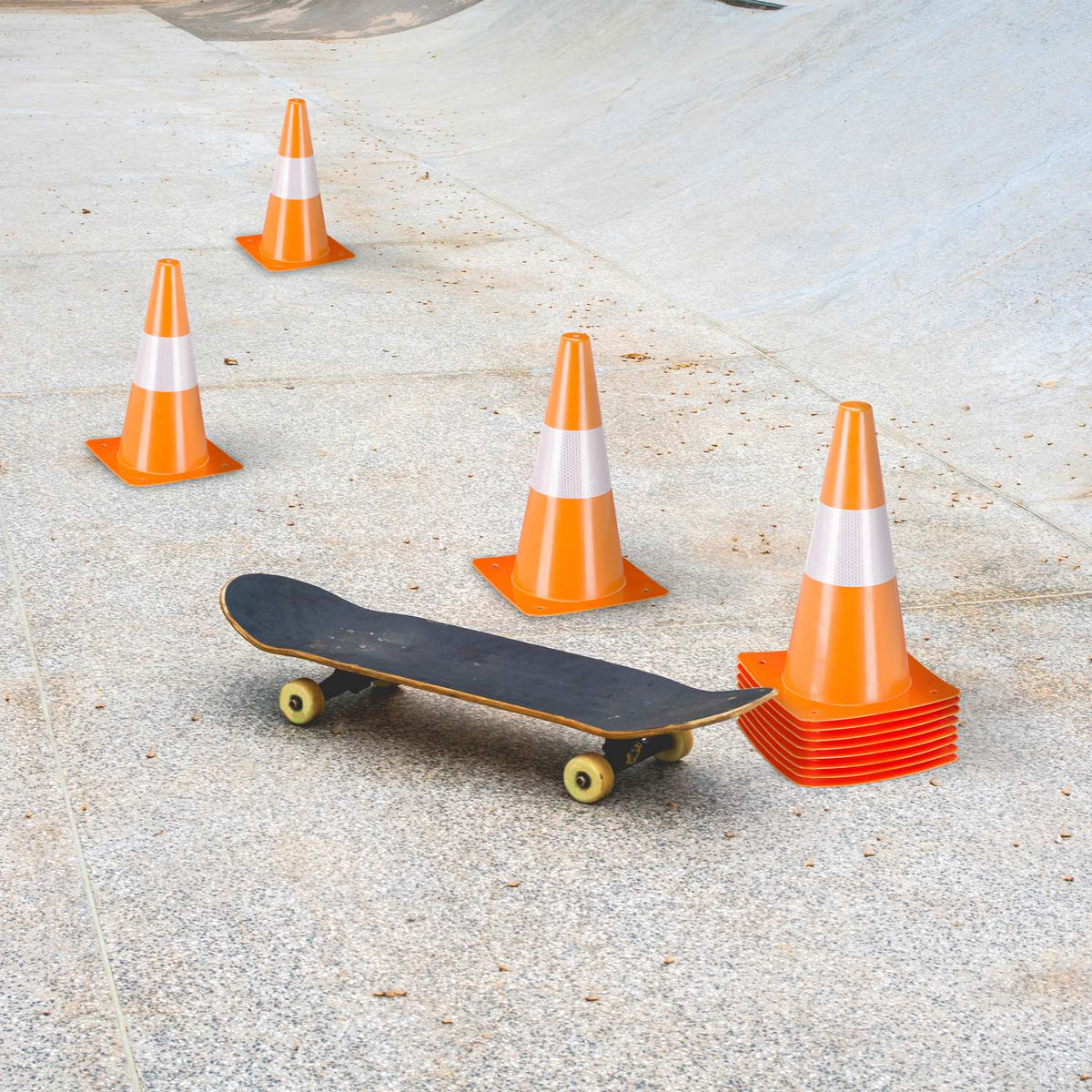 Pylons, 32 pcs, orange