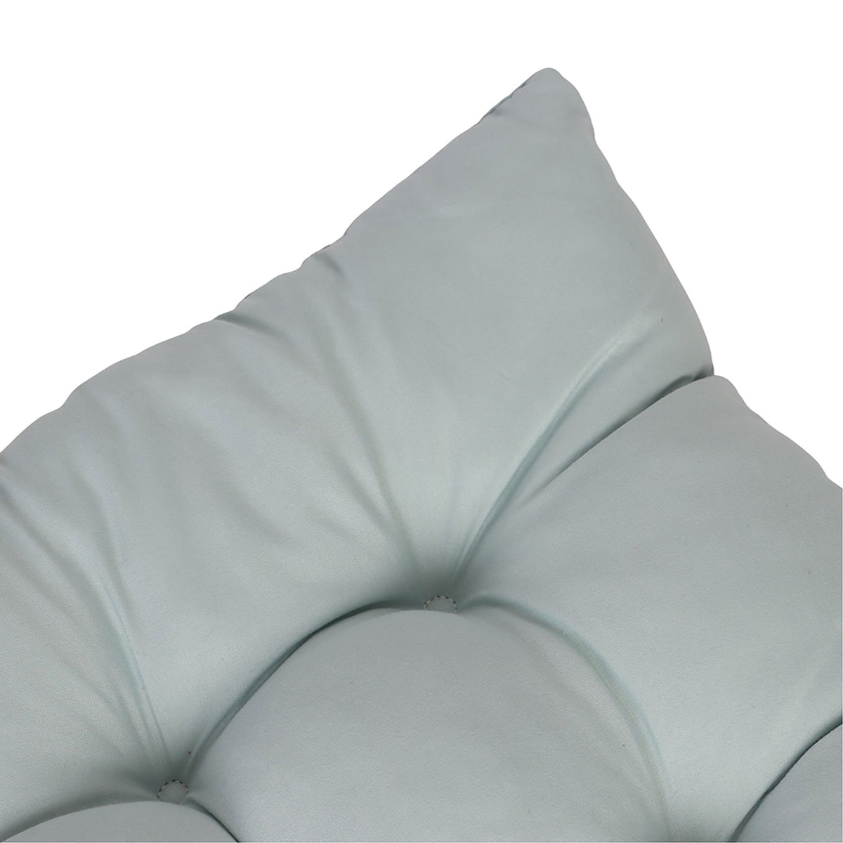 Quilted Square Chair Cushions with Ties, 4-Pack