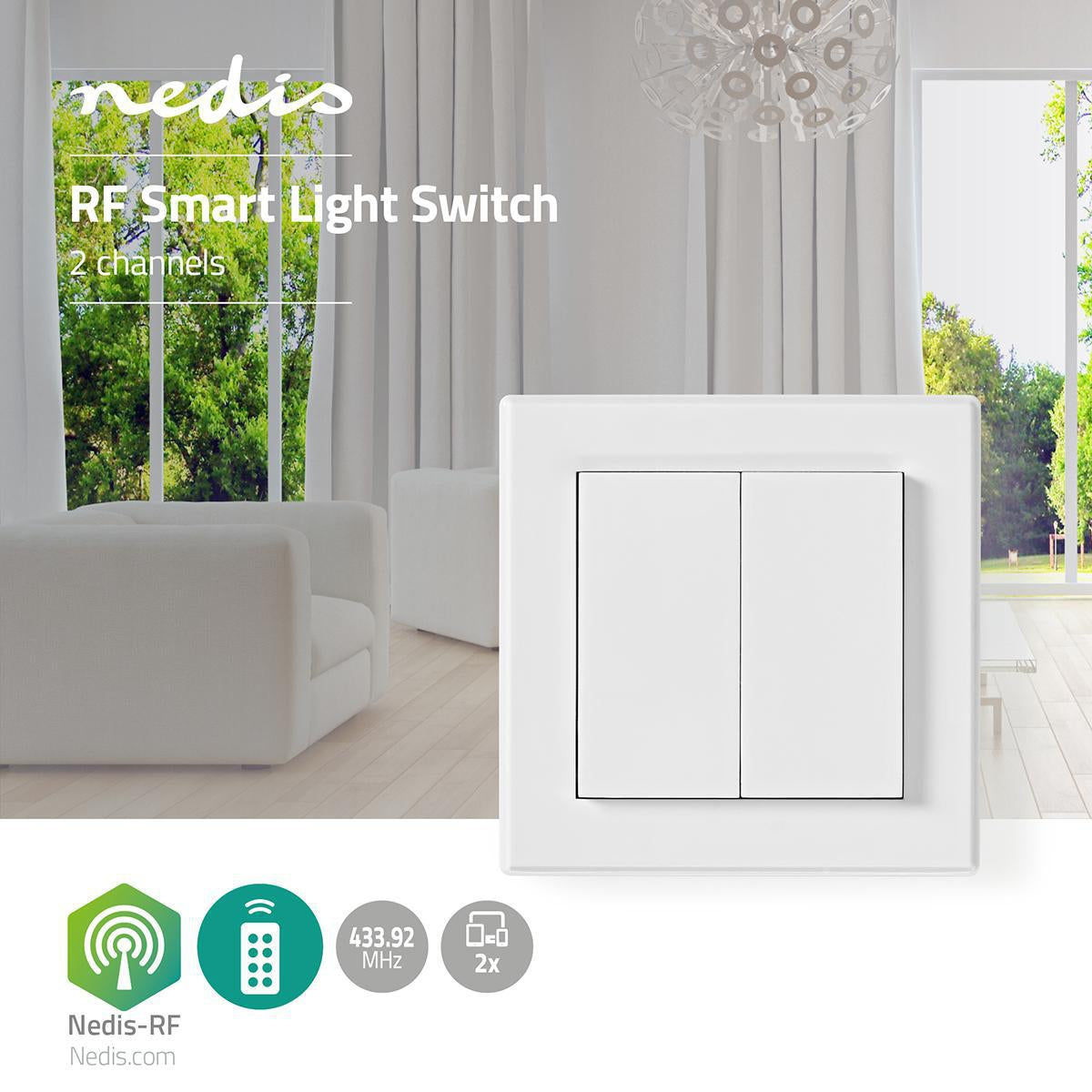 RF Plug | 433 MHz | 18 W| White