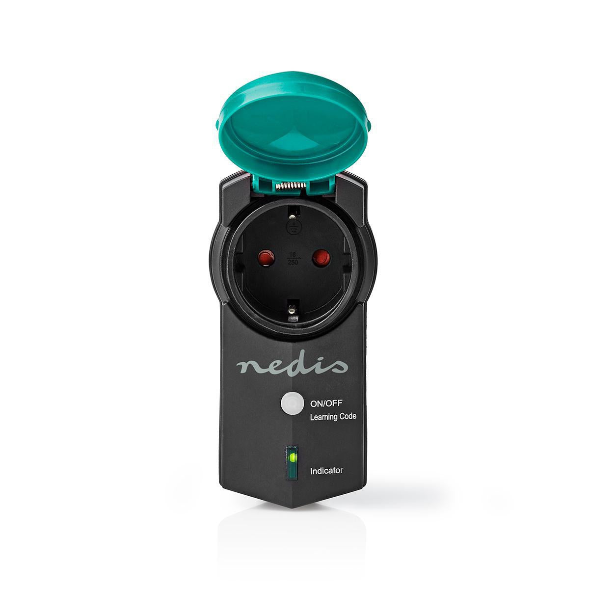 RF Plug | Mesh / 433 MHz | IP44 | 3680 W | Earthed plug / Type F (CEE 7/7) | -20 - 50 °C | Green / Black