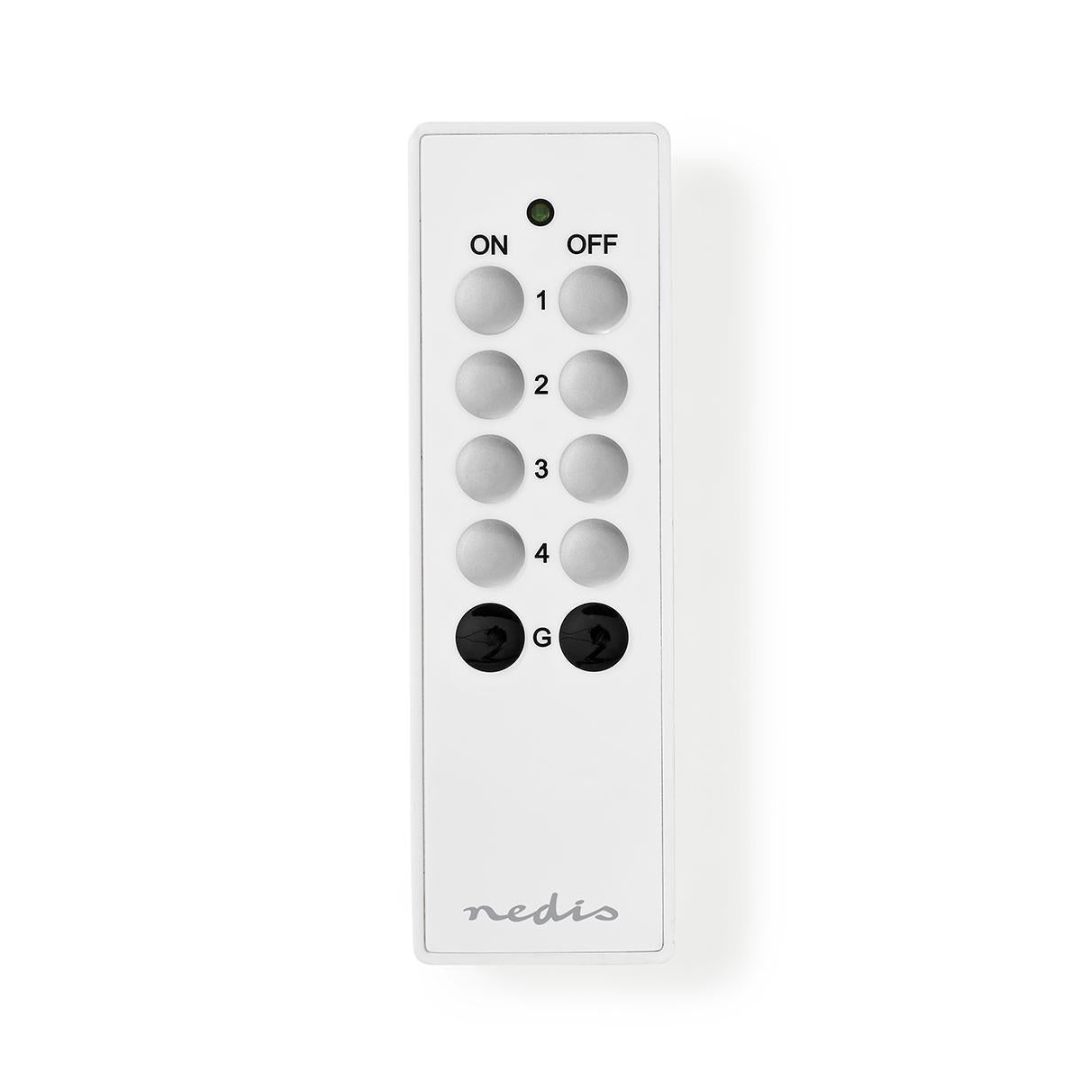 RF remote control | 4 Channels | Programmable buttons