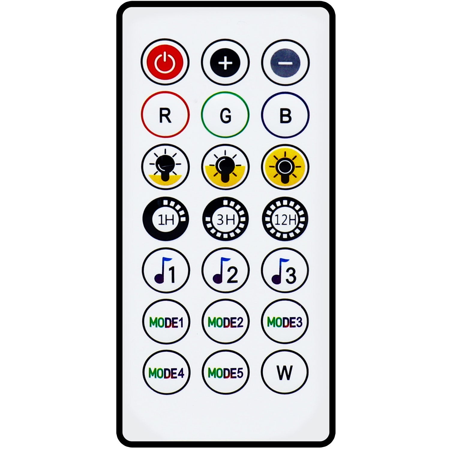RGB light loop with remote control and WiFi Tuya IP65 3 m