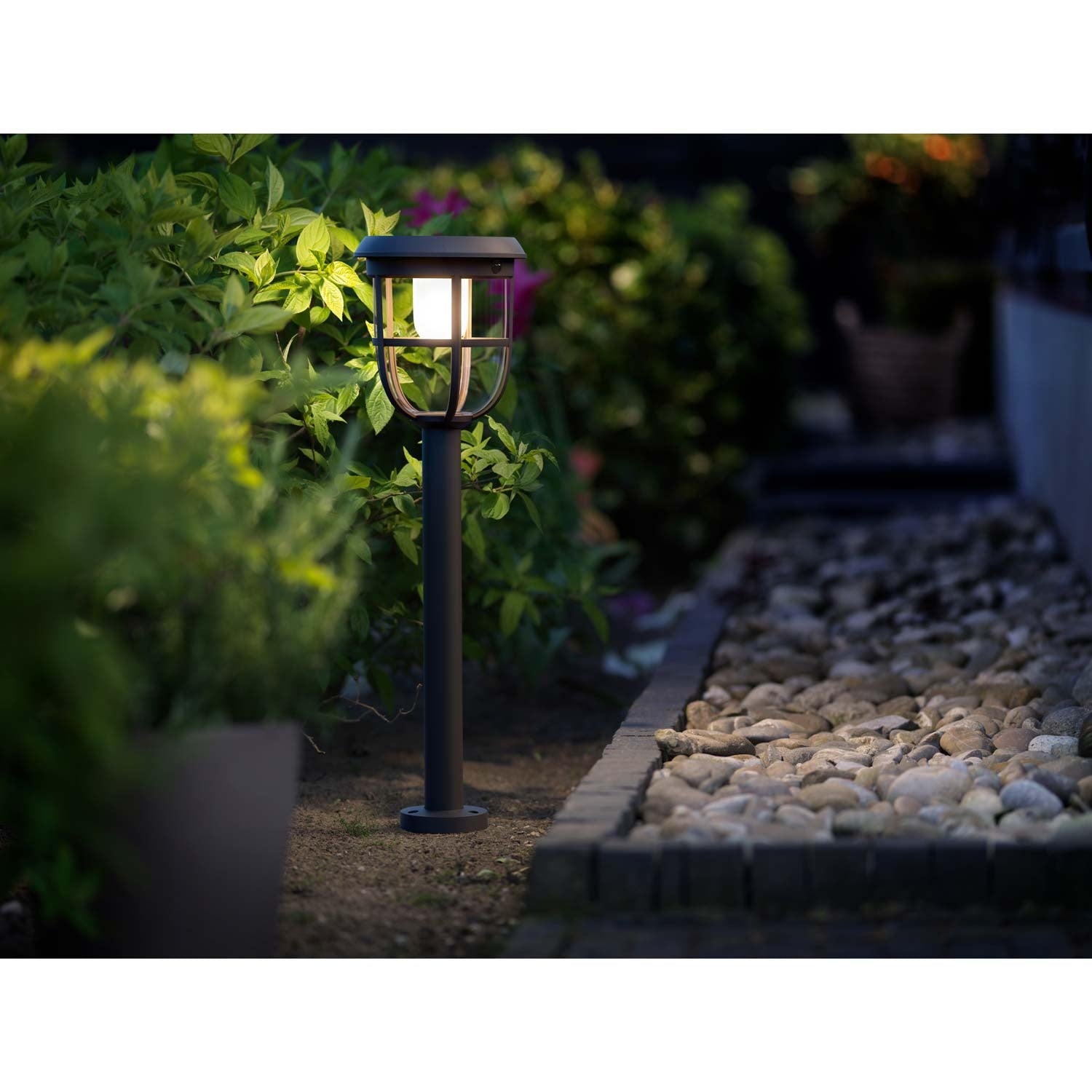 Radii Garden lamp Solar Ultra Efficient LED 250lm Black