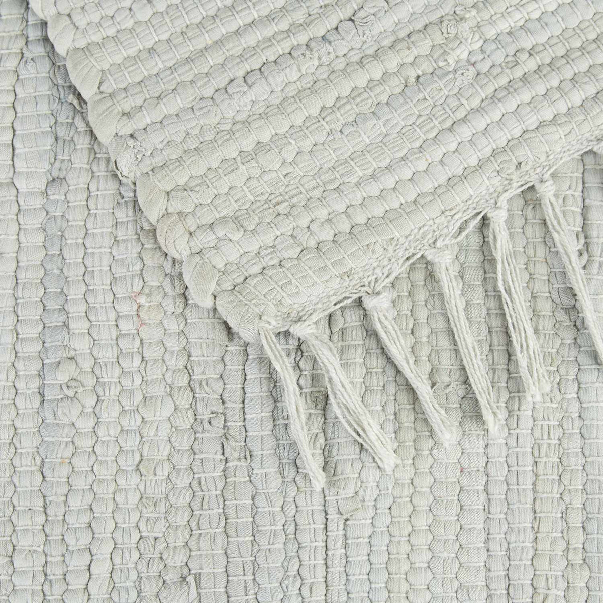 Rag rug motif star