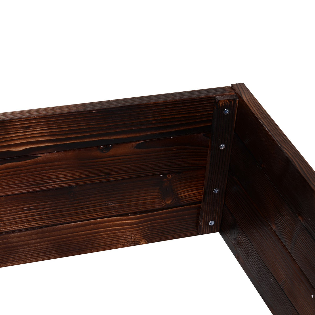Raised Bed, Planter, Vegetable Bed, Herb Bed, Solid Wood, Dark Brown, 60 X 60 X 23 Cm