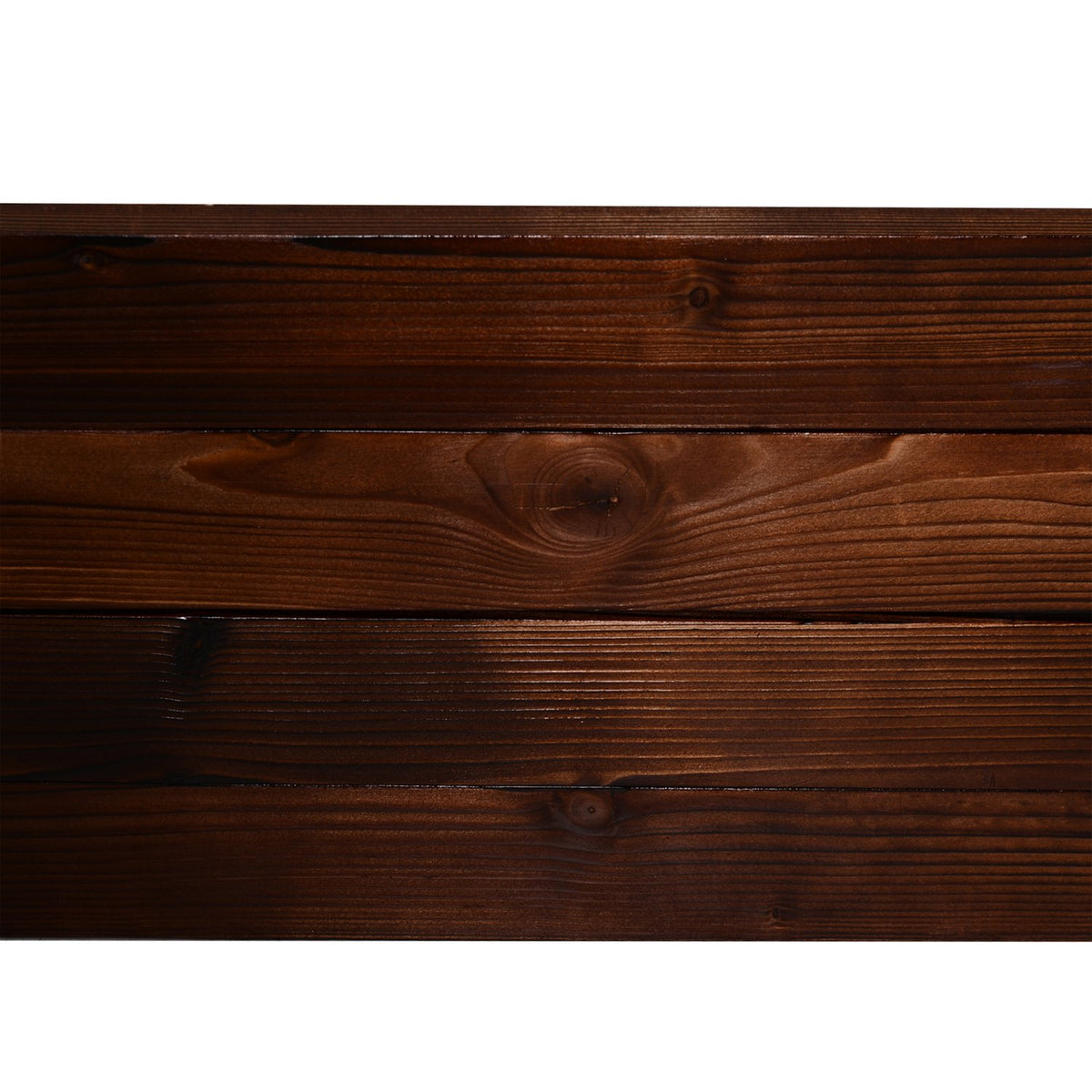 Raised Bed, Planter, Vegetable Bed, Herb Bed, Solid Wood, Dark Brown, 60 X 60 X 23 Cm